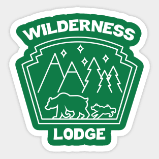 Wilderness Lodge Resort Sticker